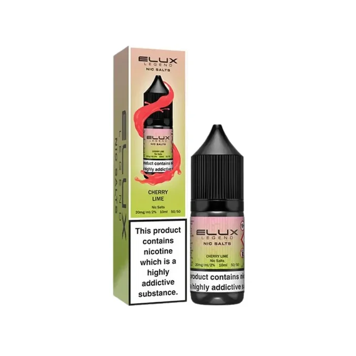 Elux Legend Cherry Lime 10ml Nic Salt E-liquid