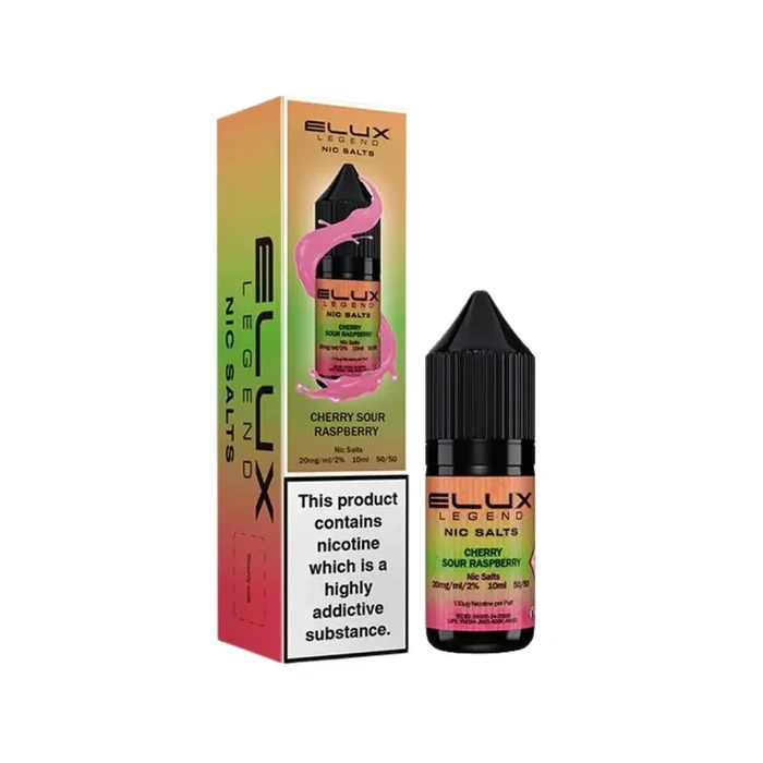 Elux Legend Cherry Sour Raspberry 10ml Nic Salt E-liquid