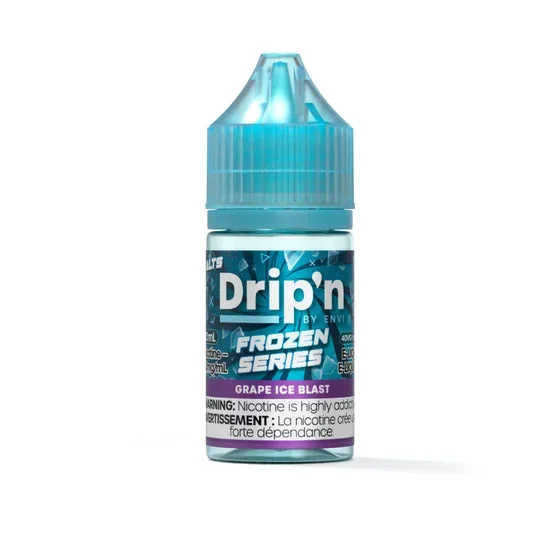 Envi Drip’n Frozen E-Liquid – Grape Ice Blast