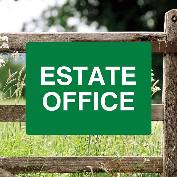 Estate Office Full Colour Sign