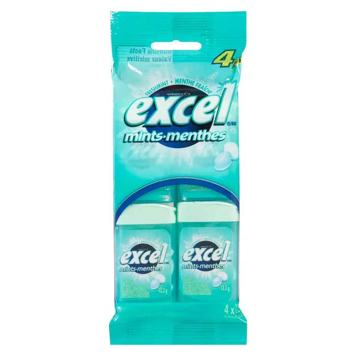 Excel Freshmint Mints – 4pk.