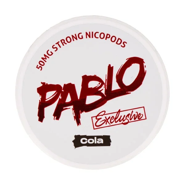 Exclusive Cola Nicotine Pouches by Pablo