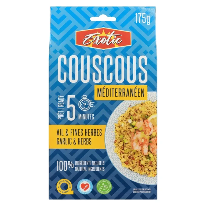 Exotic Garlic and Herbs Couscous, 175-g