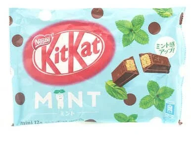 Exotic Kit Kats Mint Flavor (Japan)