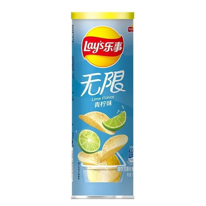 Exotic Lays Stax Lime Flavor (China)