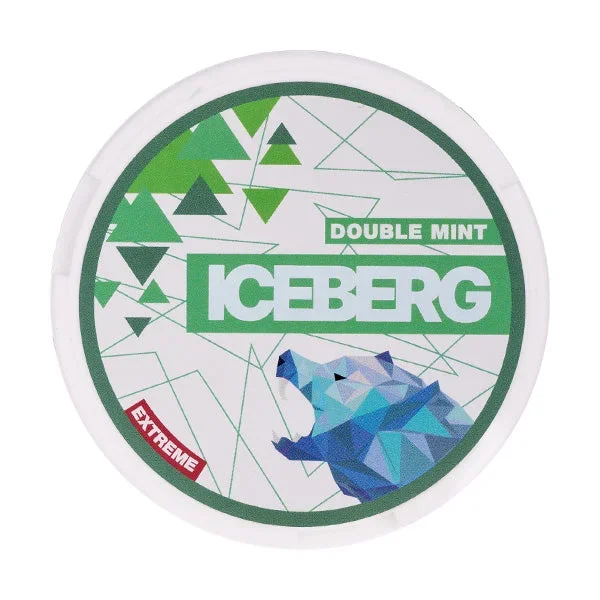 Extreme Double Mint Nicotine Pouches by Iceberg