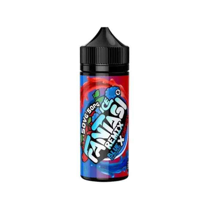 Fantasi Remix 50:50 Blue Raspberry x Cherry Ice 100ml Shortfill