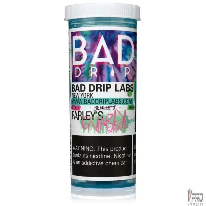 Farley’s Gnarly Sauce Iced Out – Bad Drip 60mL
