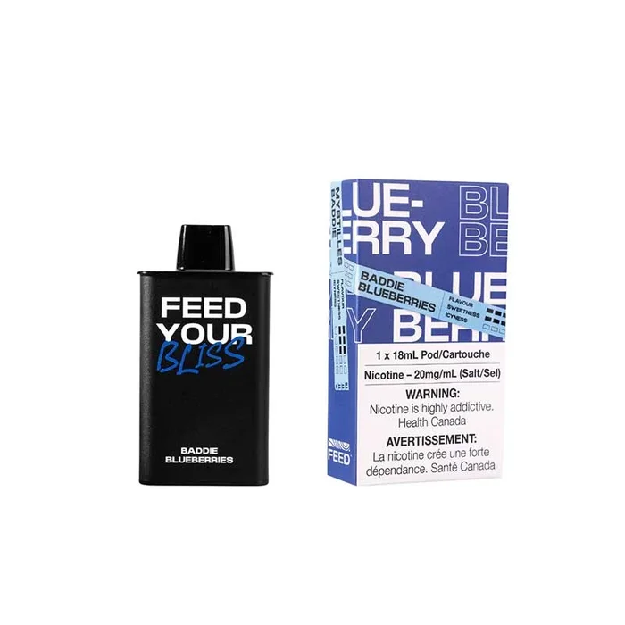 FEED 9000 Puffs Pre-filled Pod – Baddie Blueberries