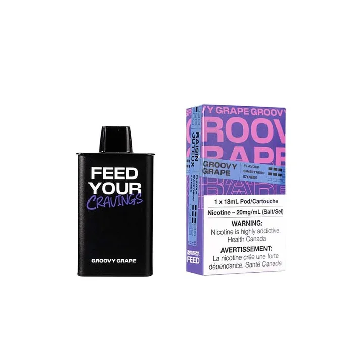 FEED 9000 Puffs Pre-filled Pod – Groovy Grape