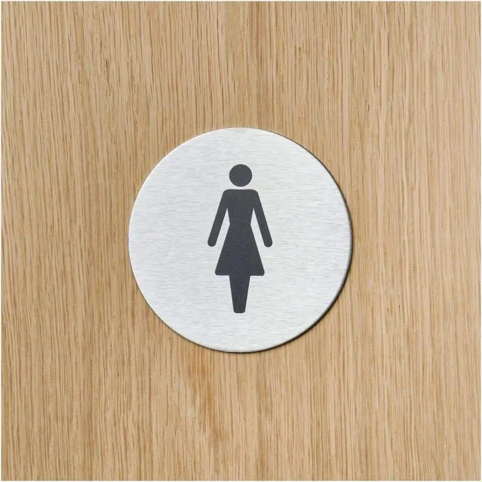 Female Toilet Sign 10 Pack
