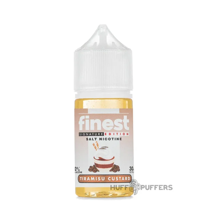 Finest Signature Edition Salt – Tiramisu Custard 30mL