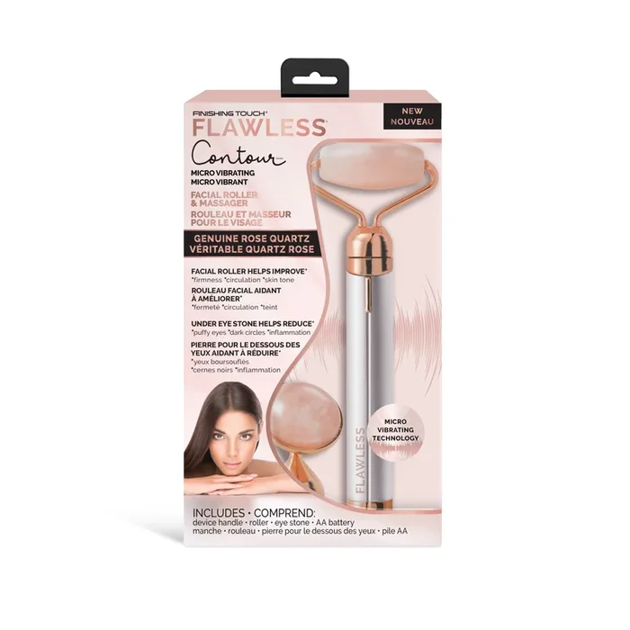Finishing Touch Flawless Contour Facial Roller and Massager