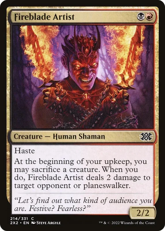 Fireblade Artist (214) (2X2)