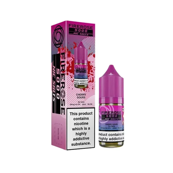 Firerose 5000 Cherry Sours 10ml Nic Salt E-liquid by ELUX