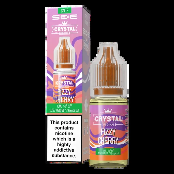 Fizzy Cherry Nic Salt by SKE Crystal 10ml