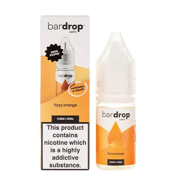 Fizzy Orange Nic Salt E-Liquid by Bar Drop