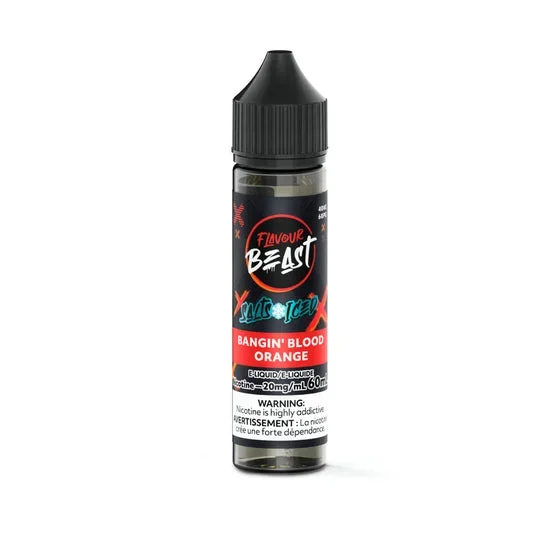 Flavour Beast E-Liquid 60mL Salts – Bangin’ Blood Orange