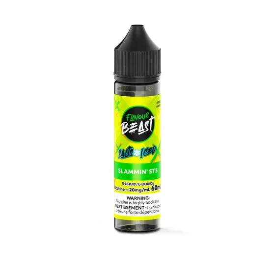 Flavour Beast E-Liquid 60mL Salts – Slammin’ STS Iced
