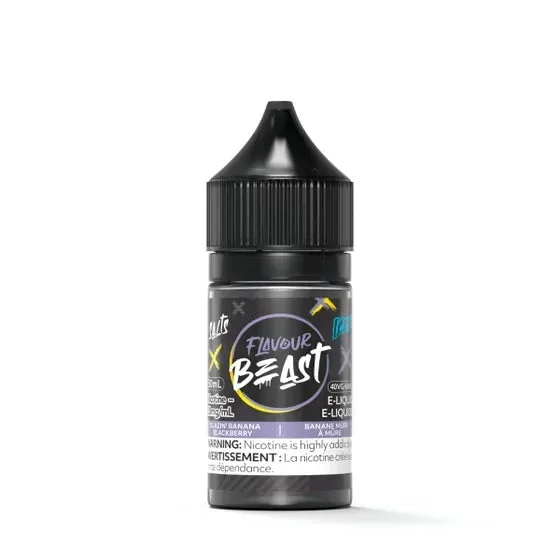 Flavour Beast E-Liquid – Blazin’ Banana Blackberry Iced