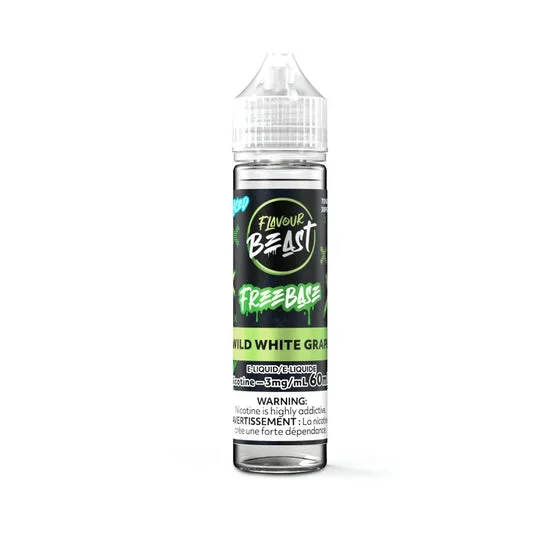 Flavour Beast E-Liquid Freebase – Wild White Grape Iced