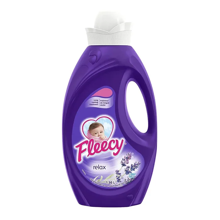 Fleecy Relax Lavender Scented Liquid Fabric Softener, 1.36-L