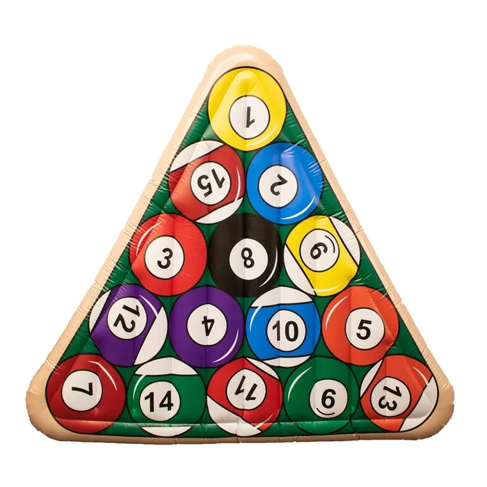 Flotteur billard pour la piscine, multicolore – 56 po