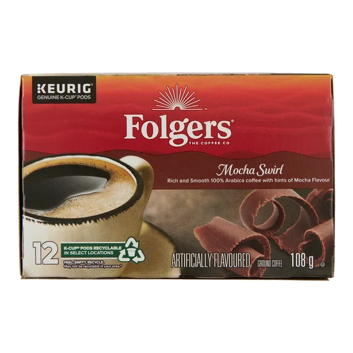 Folgers Mocha Swirl, emb. de 12
