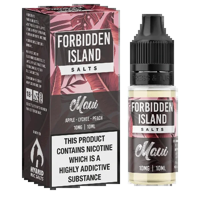 Forbidden Island Maui Hybrid Nic Salt – 10ml – 10mg