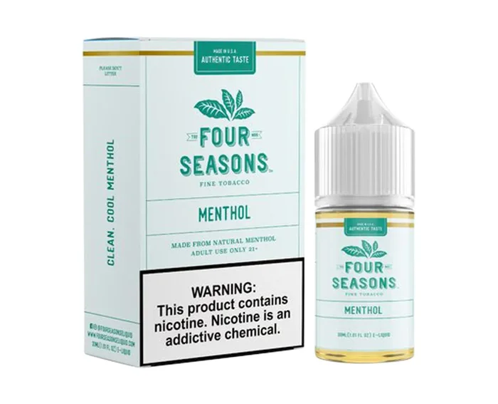 Four Seasons Salts, Menthol