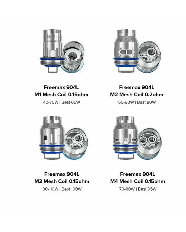 Freemax Mesh Pro 2 904L Coils
