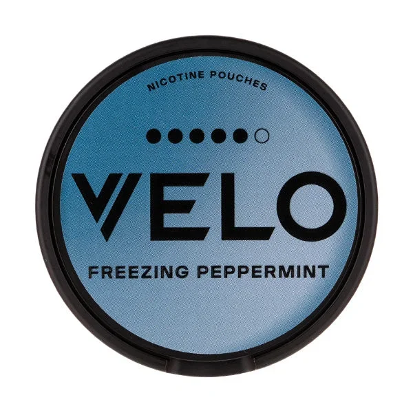 Freezing Peppermint Nicotine Pouches by VELO
