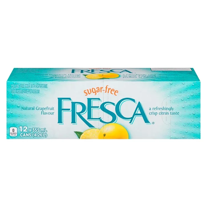 Fresca Soda, emb. de 12, 355 ml