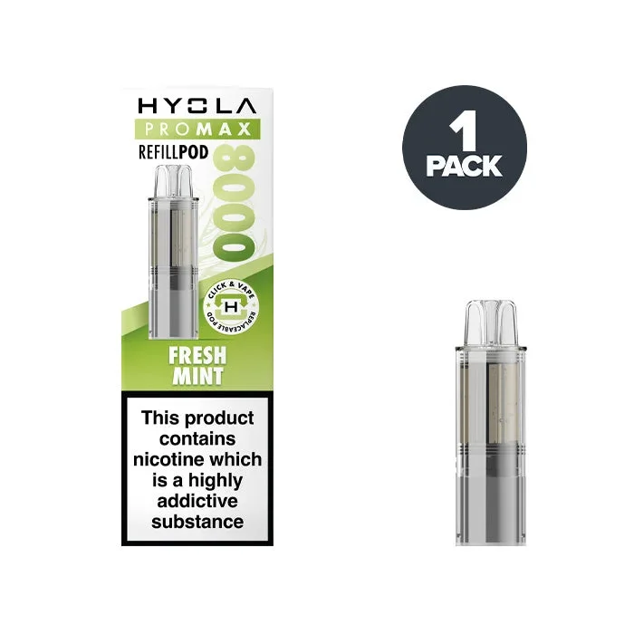 Fresh Mint Hyola Pro Max 8000 Prefilled Pods