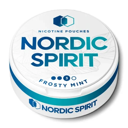 Frosty Mint Nicotine Pouches by Nordic Spirit