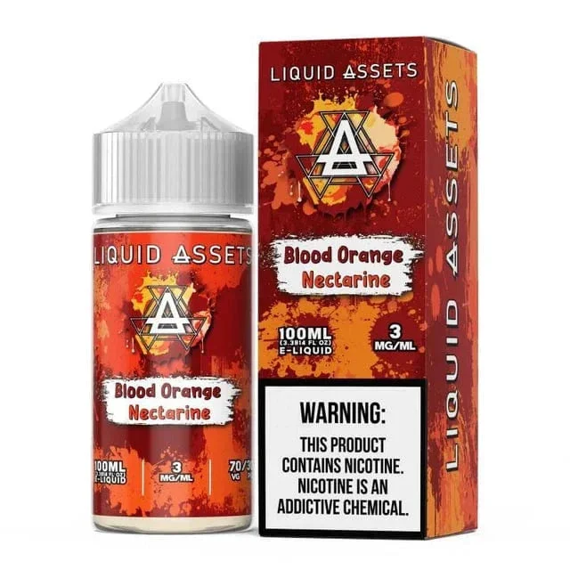 FROZEN Blood Orange Nectarine SALT – Liquid Assets – 30mL