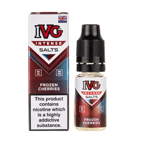 Frozen Cherries Nic Salt E-Liquid by IVG Intense Salts