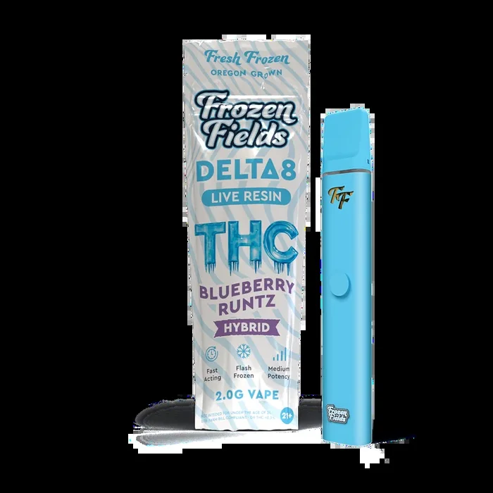 Frozen Fields DELTA-8 THC Live Resin – 2g Disposable