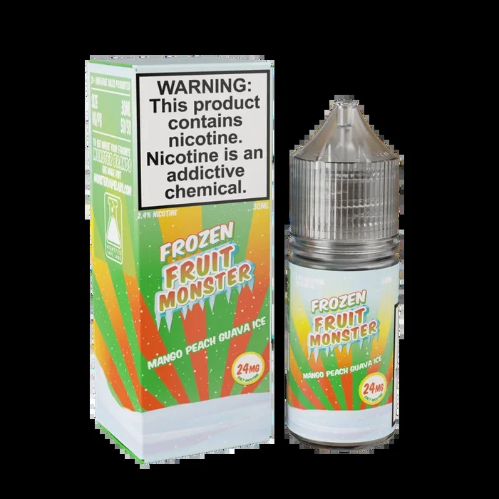 Frozen Fruit Monster Salt – Mango Peach Guava Ice – 30ML E-Liquid