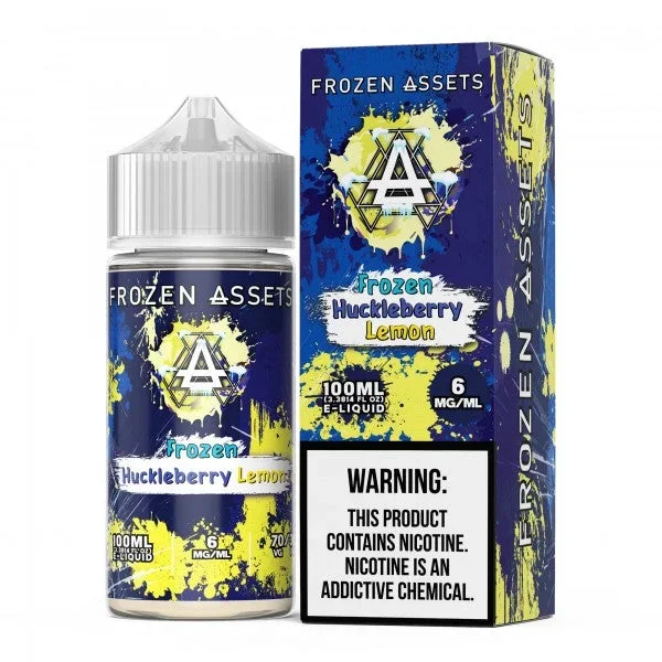 Frozen Huckleberry Lemon – Liquid Assets 100mL