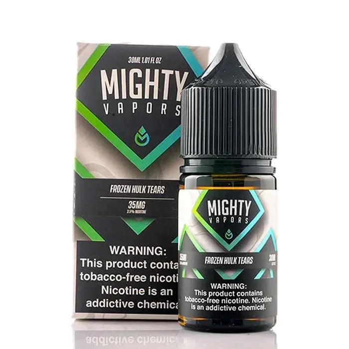 Frozen Hulk Tears Synthetic Nicotine Salt by Mighty Vapors