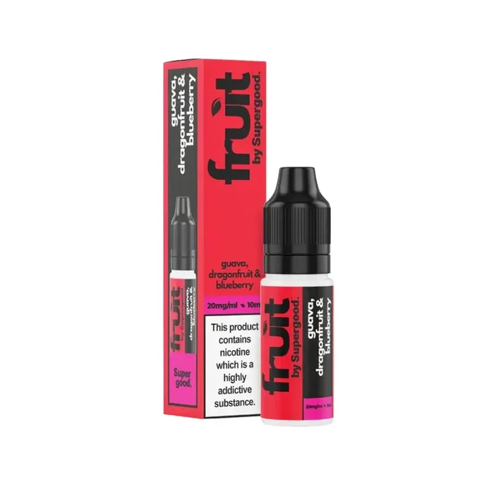 Fruit by Supergood Guava, Dragonfruit & Blueberry 10ml Nic Salt