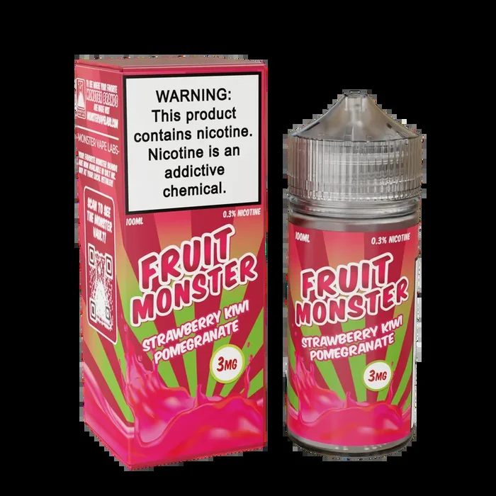 Fruit Monster – Strawberry Kiwi Pomegranate – 100ML E-Liquid
