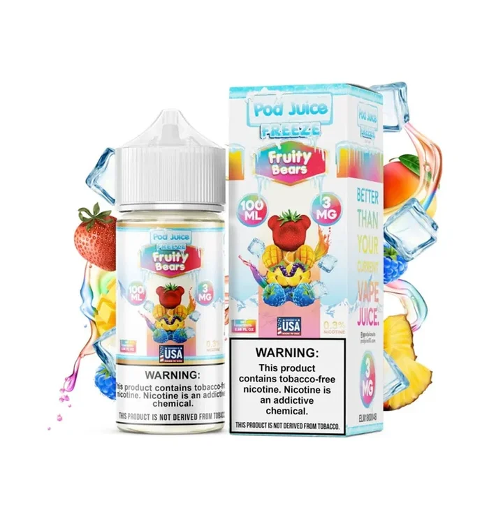 Fruity Bears FREEZE – Pod Juice – 100mL