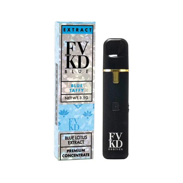 FVKD Exotics Blue Lotus 3.5g Disposable Device