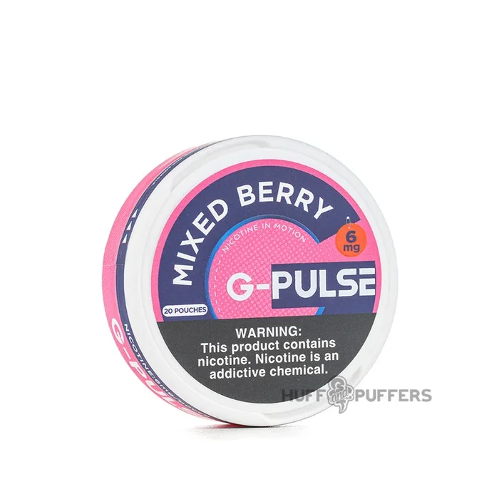 G-Pulse Nicotine Pouches – Mixed Berry