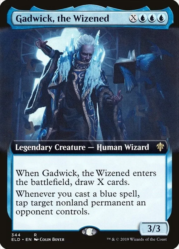 Gadwick, the Wizened (Extended Art) (344) (ELD)
