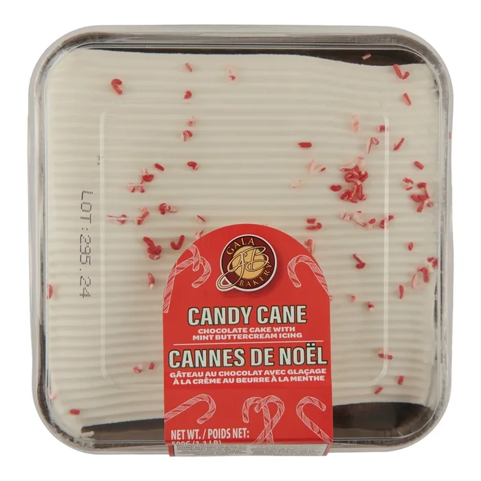Gala Bakery Candy Cane Cake, 500 g