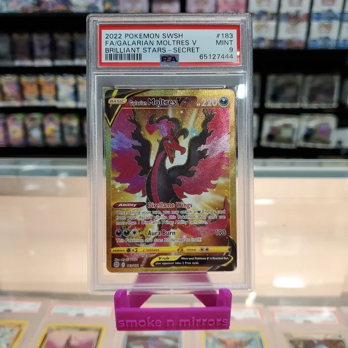 Galarian Moltres V (183/172) [Sword & Shield: Brilliant Stars] PSA 9