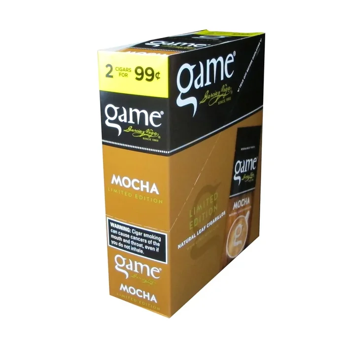 Game Leaf Mocha Cigarillos